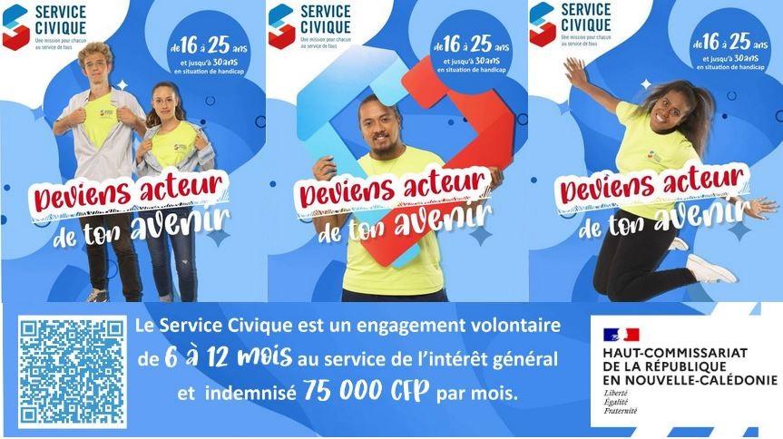service civique nc